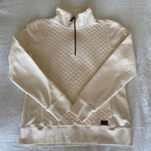 LL Bean Knit Quilted Pullover